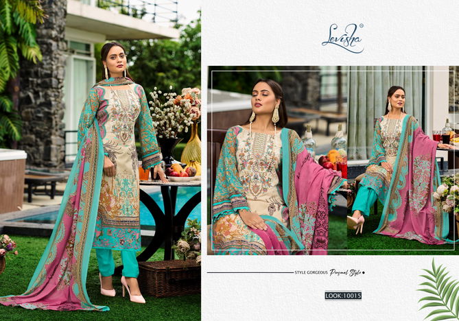 Naira Nx Vol 10 By Levisha Cambric Cotton Printed Dress Material Wholesale Shop In Surat